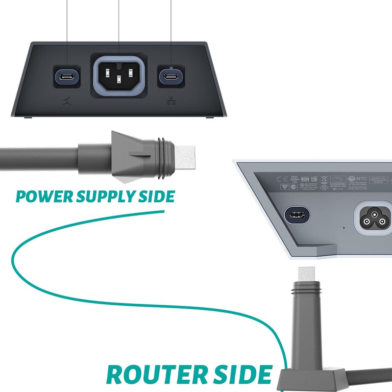 Zinweyton High Performance 2M Router Cable for Starlink - Image 3